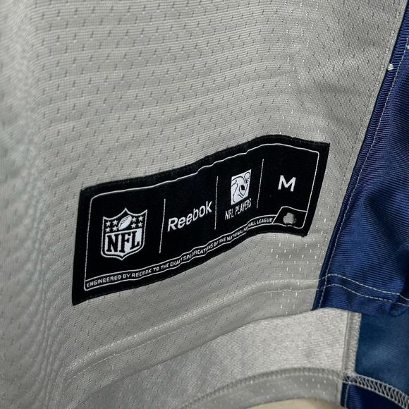 Y2K Reebok NFL Cowboys Ware Jersey Medium - Picture 5 of 8